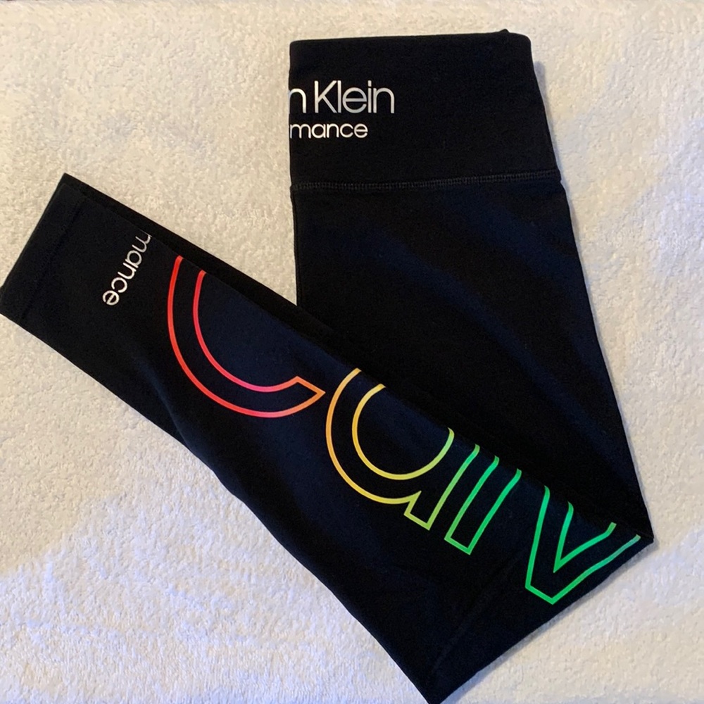 Multicolored Calvin Klein Performance Stretch Leg… - image 2